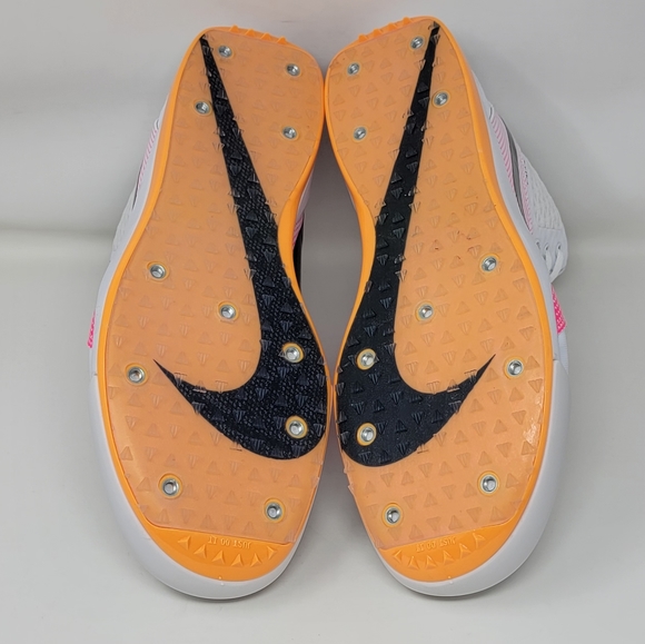 Nike Zoom Javelin Elite 3 Track White Pink Mens Size 12 AJ8119-101 New - Picture 10 of 10